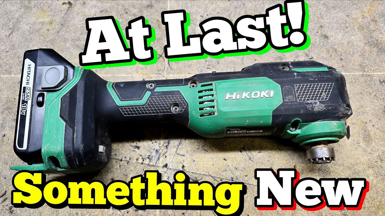 Finally getting my first look and repair of a Hikoki Multi Tool. 