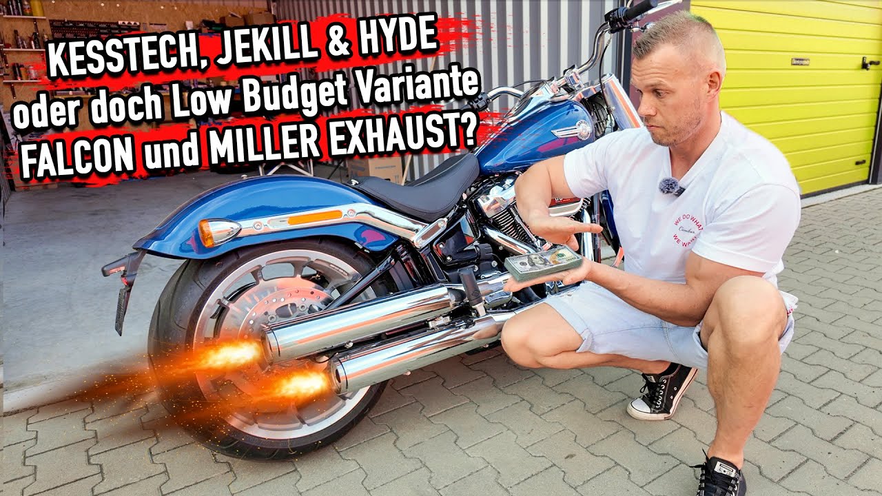 Kesstech, Jekill&Hyde oder doch Low Budget Variante Falcon und Miller Exhaust I Harley Davidson