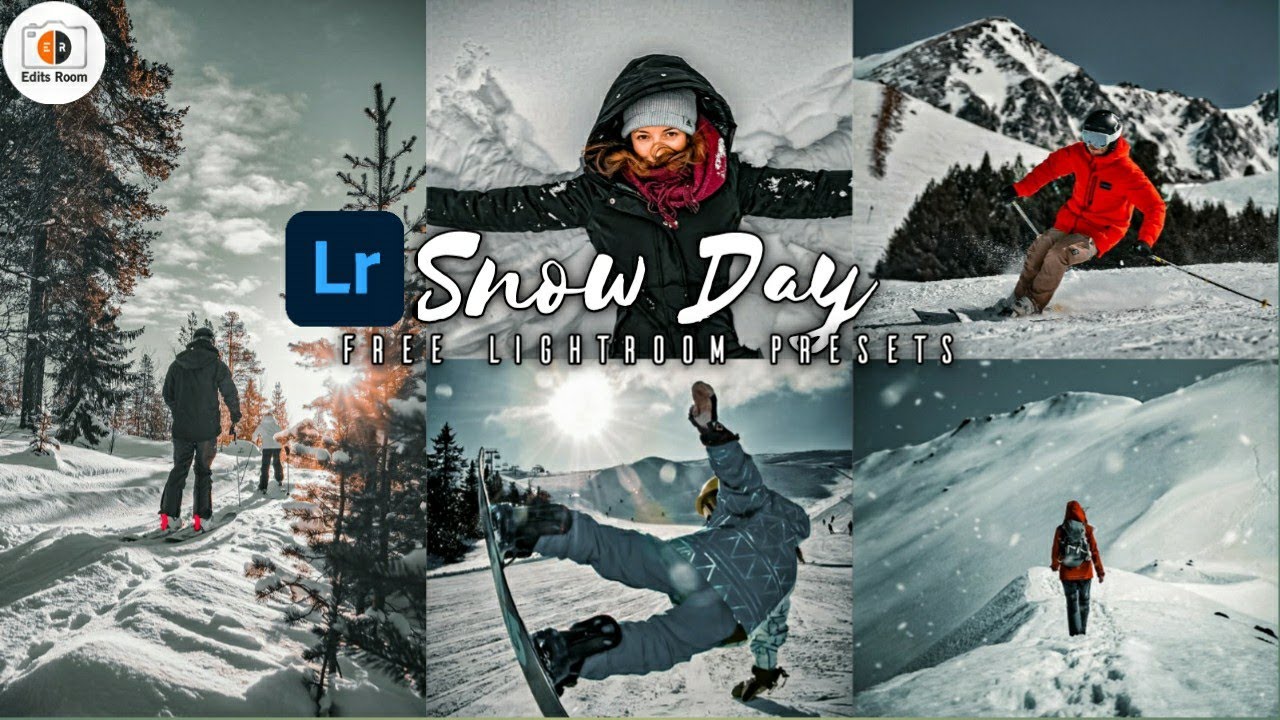 How To Edit SNOW DAY Preset| Lightroom Preset| Lightroom editing sereis| Edits Room