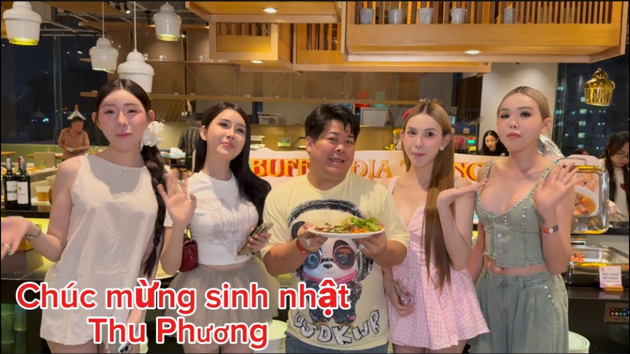 Hội ngộ chị em tại sinh nhật của Vũ Thu Phương
