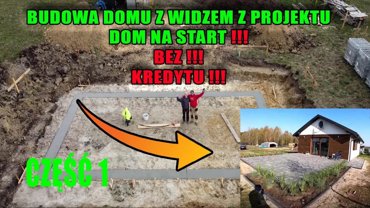 Sam zbudujesz sw&oacute;j dom ! Budowa domu samemu systemem gospodarczym ❤️