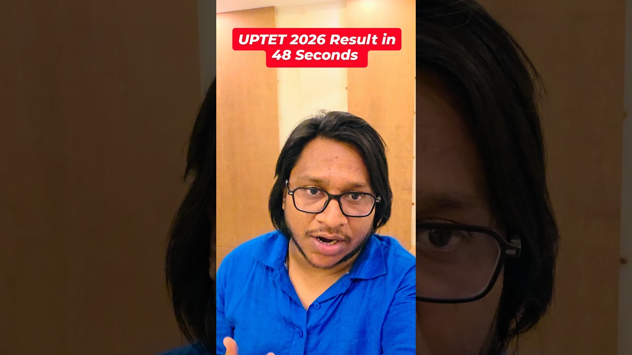 UPTET 2026 Result Out vs Super TET || Life of a Government Teacher Aspirant in Uttar Pradesh #uptet