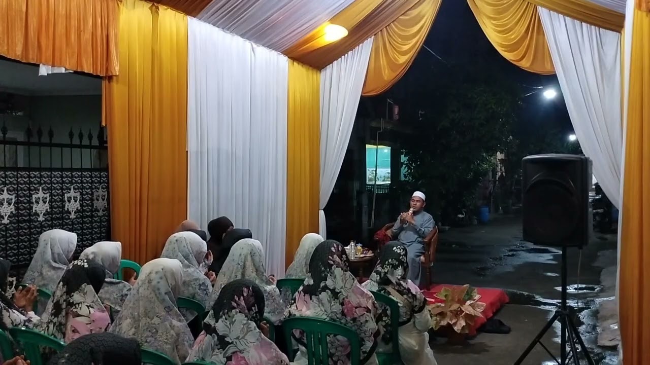 Tarhib Romadon RT 05 RW 021 Blok E  Sektor 5 Pondok Ungu  Permai,Ketua RT Bpk Uung Mandiri 7-2-