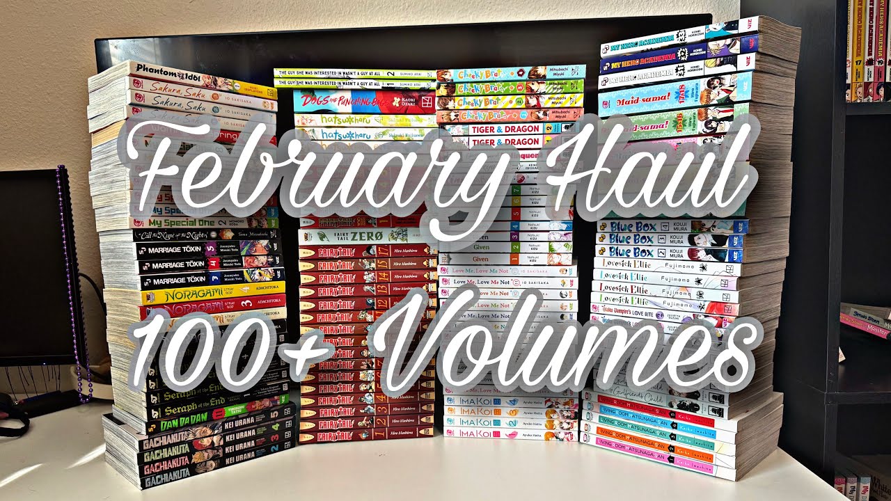 Manga Haul & Unboxing - February 2025