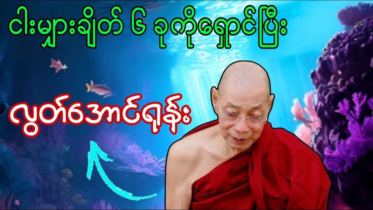 ငါးမျှားချိတ် ၆ ခုကိုရှောင်ပြီး လွတ်အောင်ရုန်းကြ