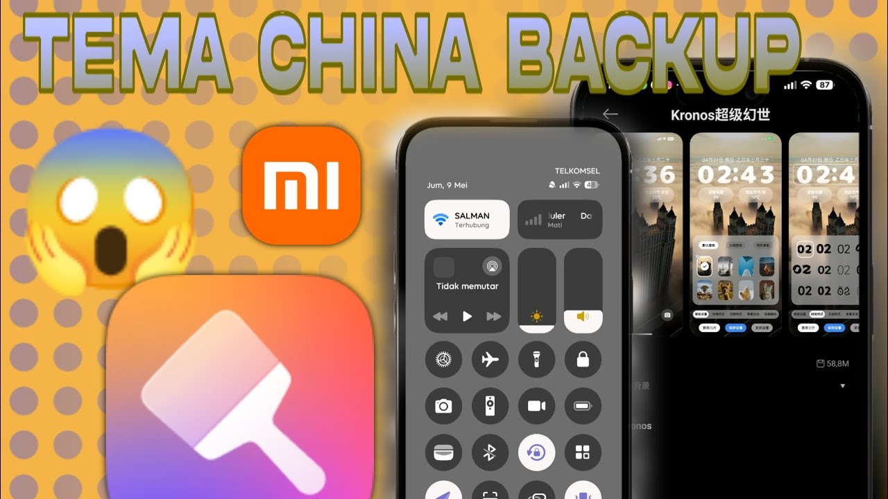 TUTORIAL BACKUP TEMA CHINA HYPEROS 2|XIAOMI,REDMI,POCO