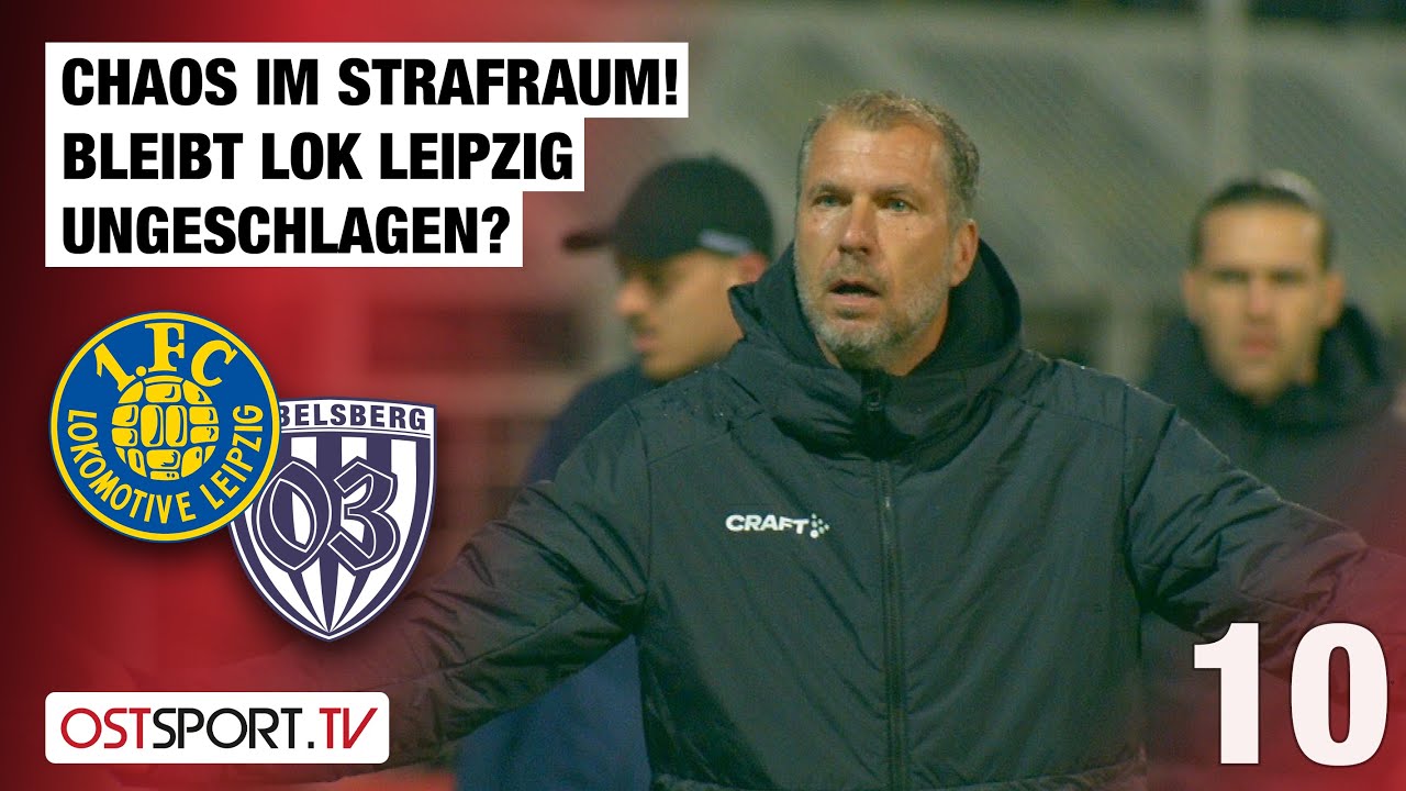 Strafraumchaos! Bleibt Lok ungeschlagen? Lok Leipzig - SV Babelsberg | Regionalliga Nordost