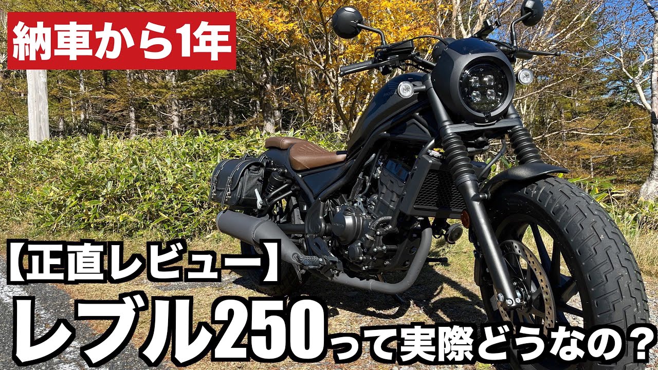 【正直レビュー】レブル250 S Editionって実際どうなの？（インプレ・評価）