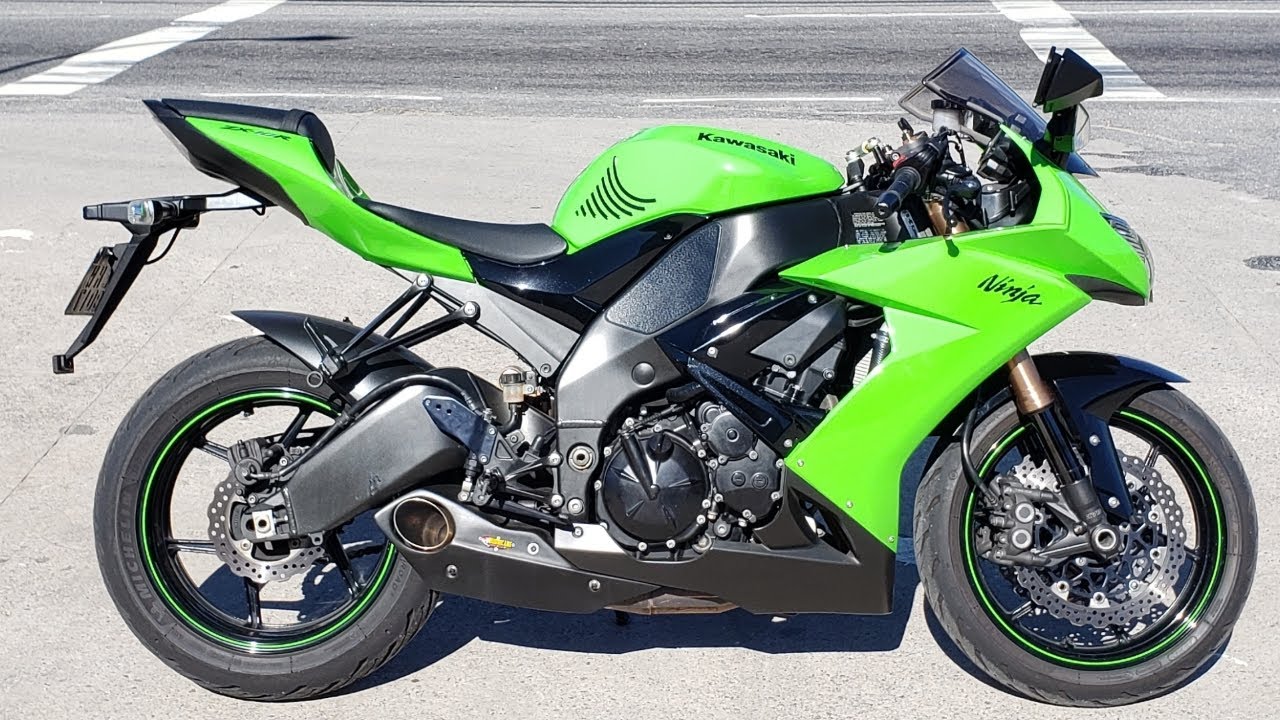 Rodolfinho da Z- Testando Kawasaki Ninja ZX-10R 2008.