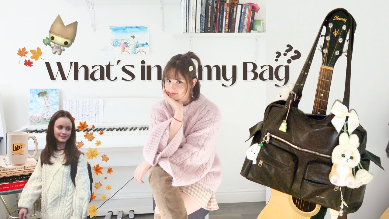 Что в моей сумке~💼 (осенние вибрации при участии Само Ондоха «Idol Bag»)🍁