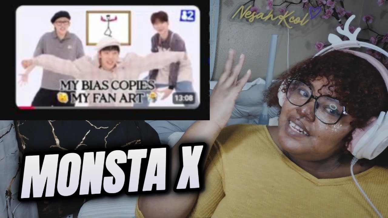 MONSTA X Celebrates a Decade with MONBEBE Fan Art Reaction | 10 Years of Love & Memories