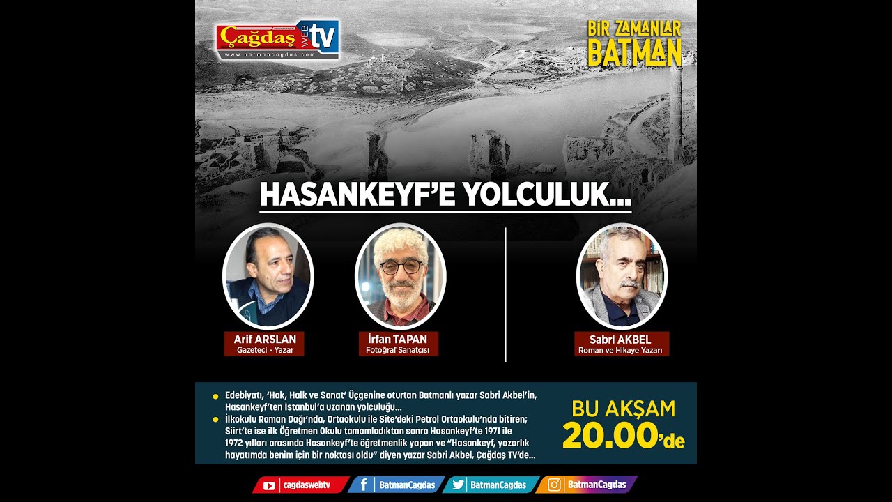 HASANKEYF'E YOLCULUK... #CANLI