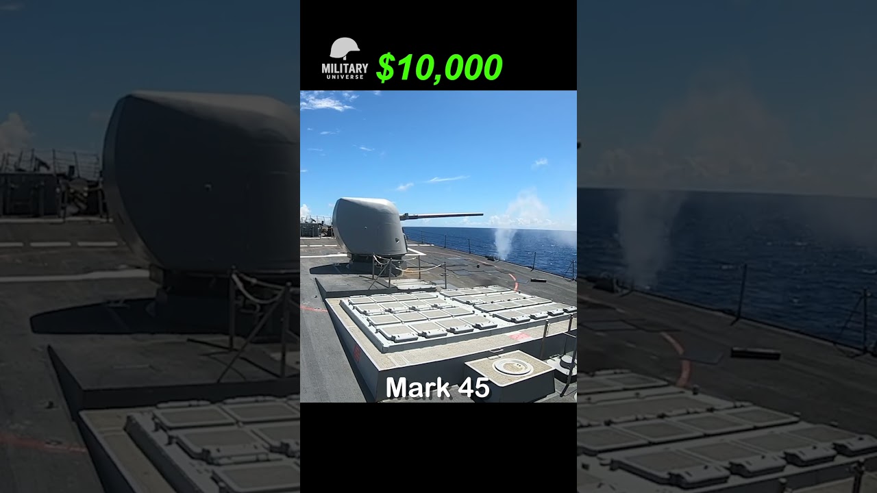 Mk 45 Naval Gun &ndash; $5,000 Per Shell