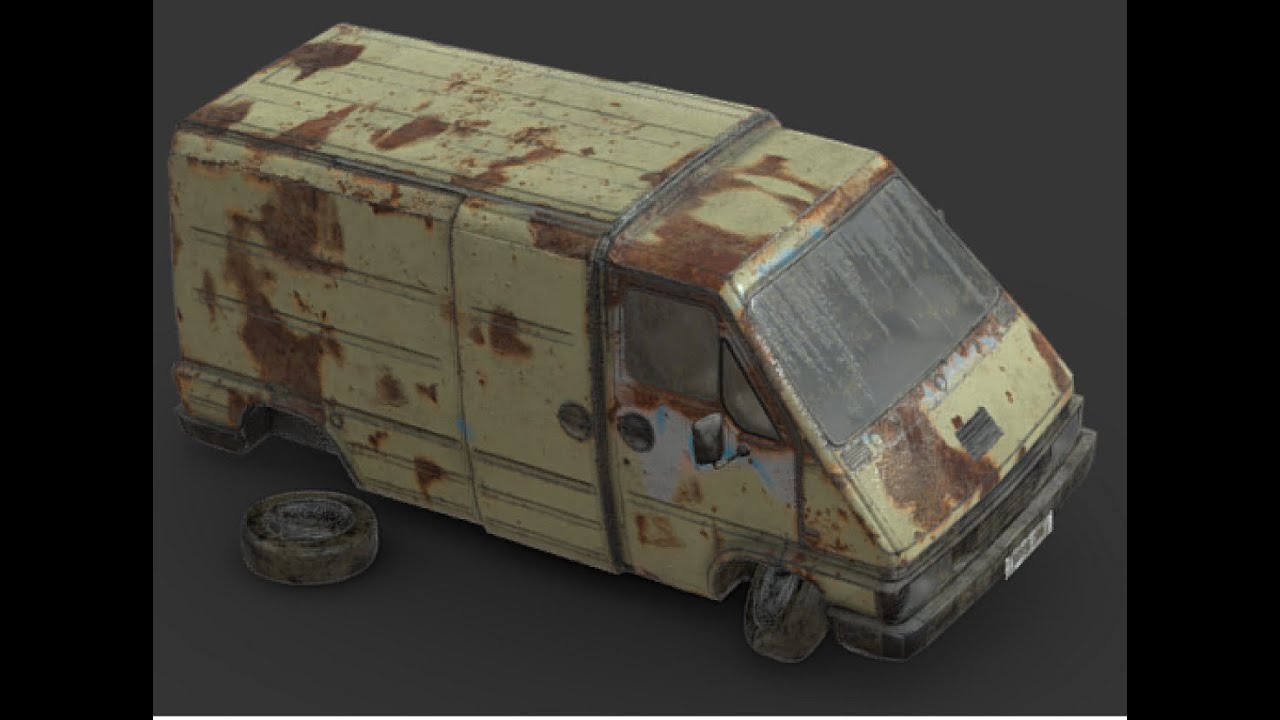 Reconstruyendo una Renault Trafic 2.1 diésel abandonada.
