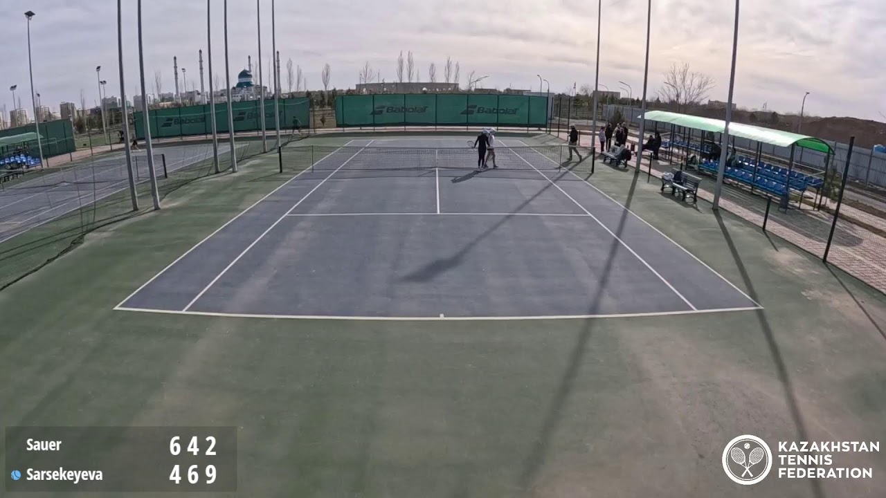 🎾 Корт №1 -  Tennis Europe 16&Under G3 Turkestan (14.03.2026)
