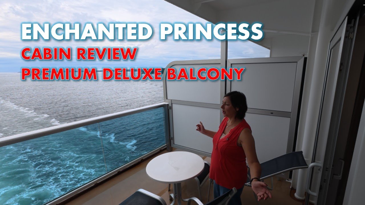 Enchanted Princess | Обзор каюты Premium Deluxe Balcony на B738 с потрясающим видом на кильватерн...
