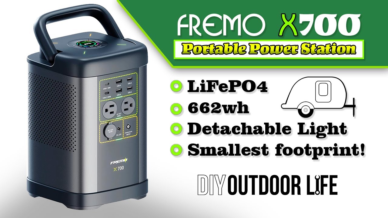 Fremo x700 LiFePO4 Portable Power Station