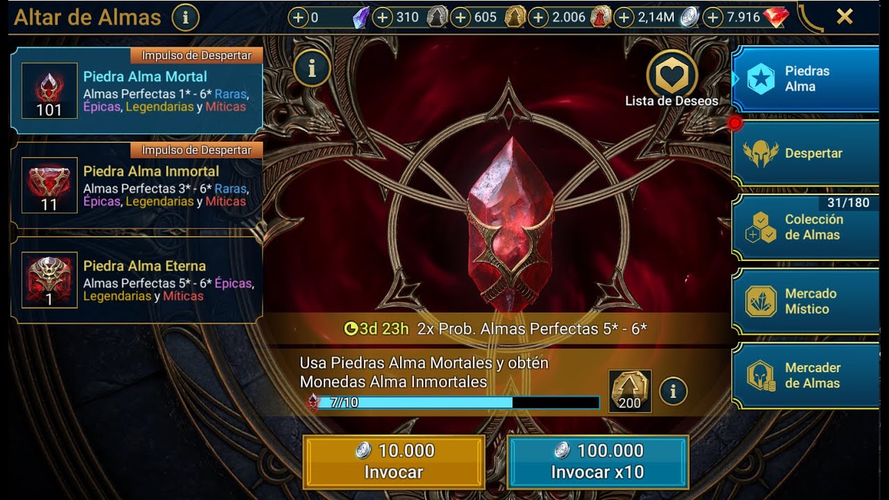 APERTURA DE TODAS MIS ALMAS EN X2   | RAID: Shadow Legends