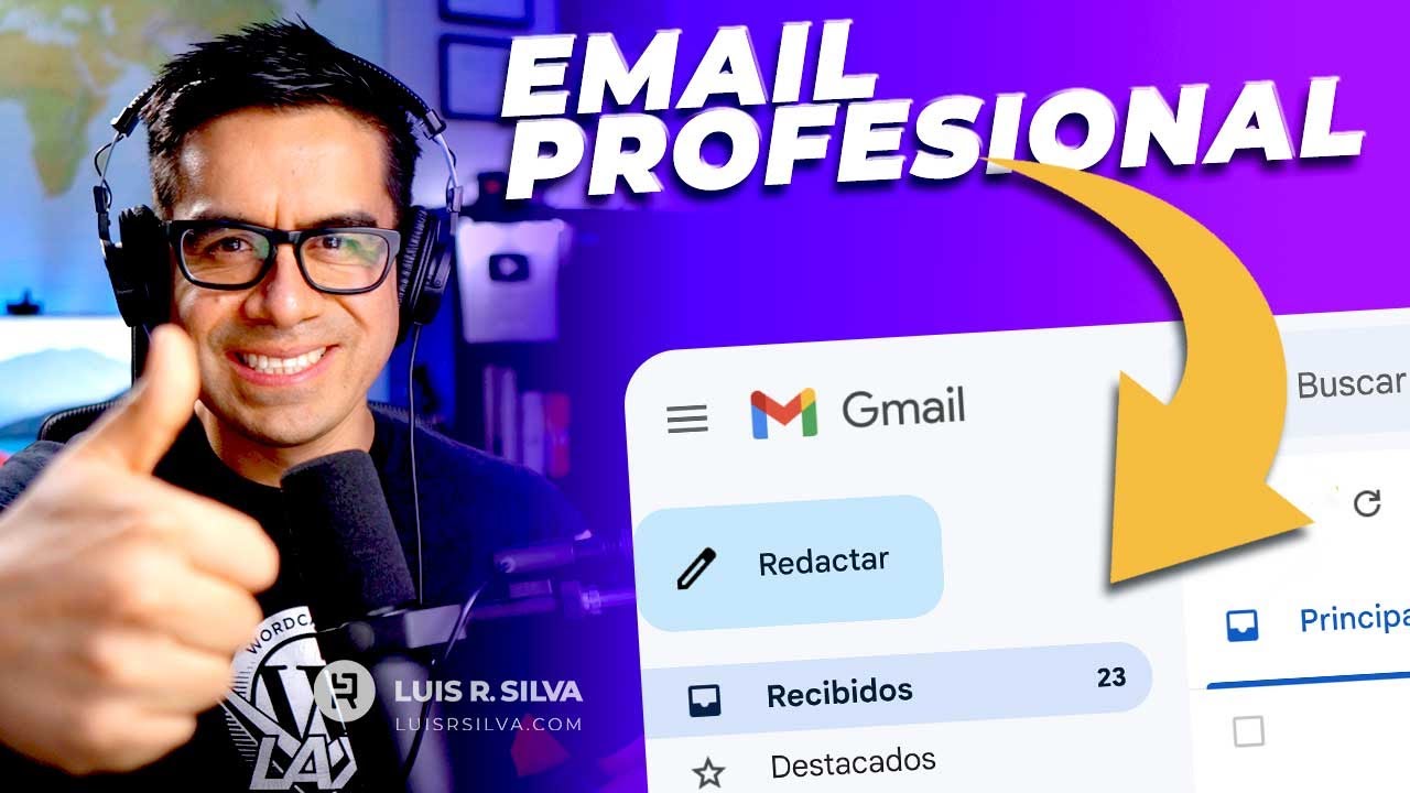Cómo crear  CORREOS CORPORATIVOS con Dominio Propio ✅ en Gmail - Email Profesional