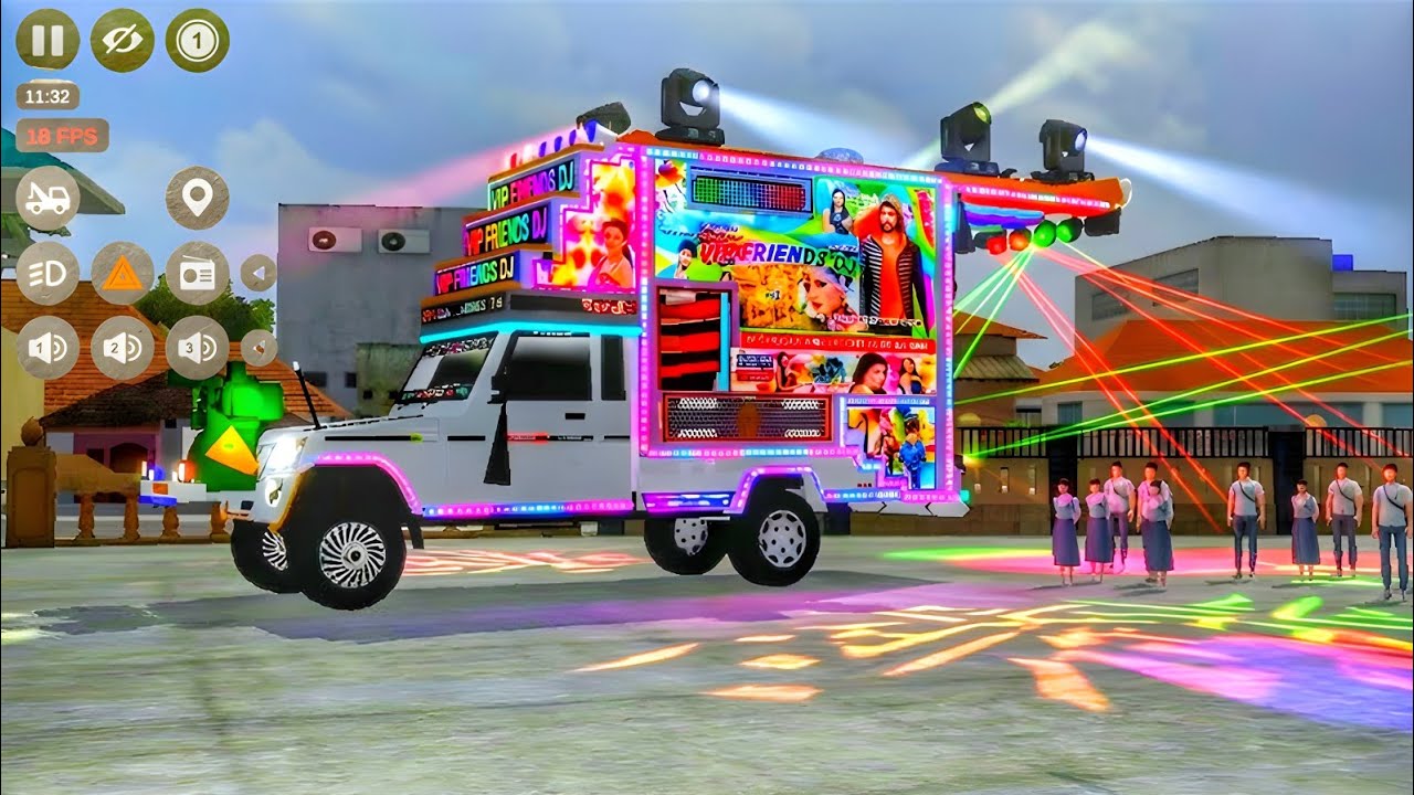 राजस्थानी डीजे पिकअप वाला गेम ! छोटे छोटे बच्चों ने बुलाया पार्टी में डीजे 🥳 ! DJ pickup wala game 