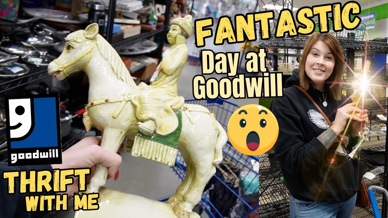 ФАНТАСТИЧЕСКИЙ день в Goodwill | Thrift With Me | Crazy Lamp Lady Reselling