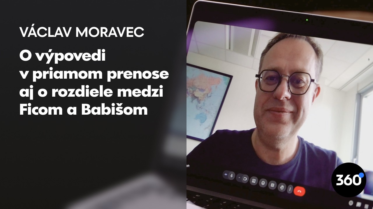 Moderátor V. Moravec: “Nechcel som byť varenou žabou, tak som vyskočil z hrnca”