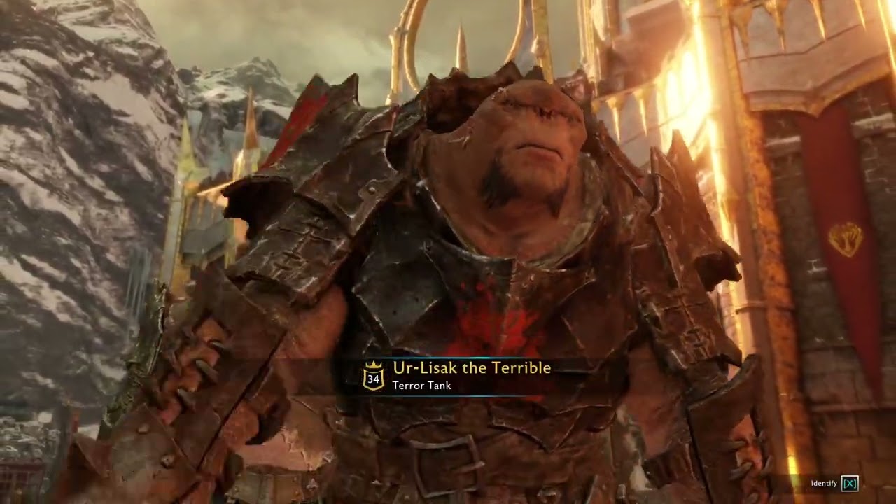 Stopping the Overlord from employing more Warchiefs and (hopefully) take his Fort: Shadow of War