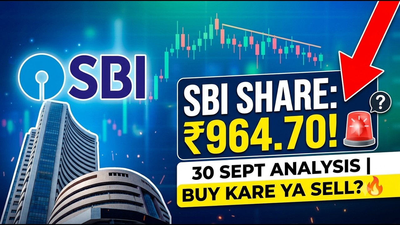SBI Share Target Sept 30, 2026! 🚨 Buy or Sell? | SBIN Deep Analysis
