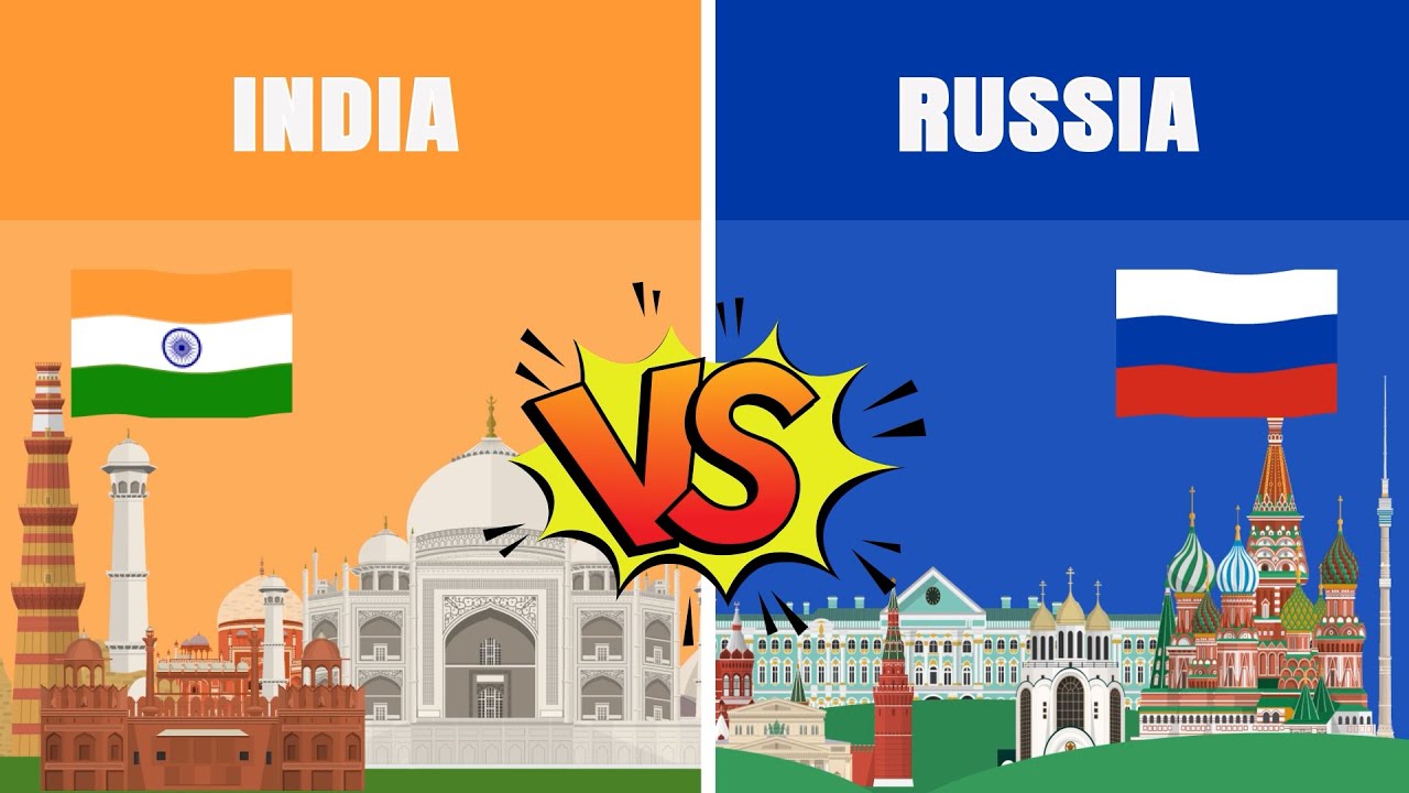 India vs Russia - Country Comparison 2022