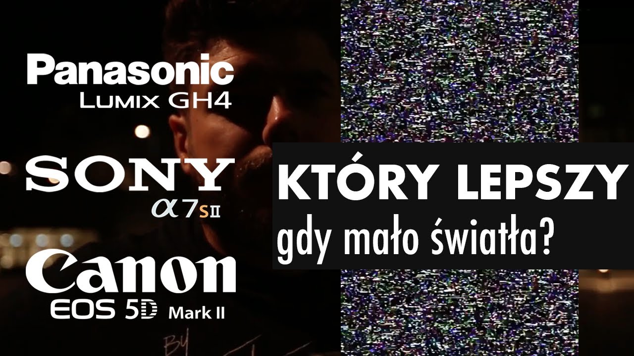 Panasonic GH4 VS Sony a7sII VS Canon 5D mkIII [low light TEST]
