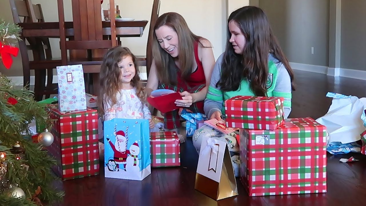 Opening Presents On Christmas Morning - Christmas Day Part 1