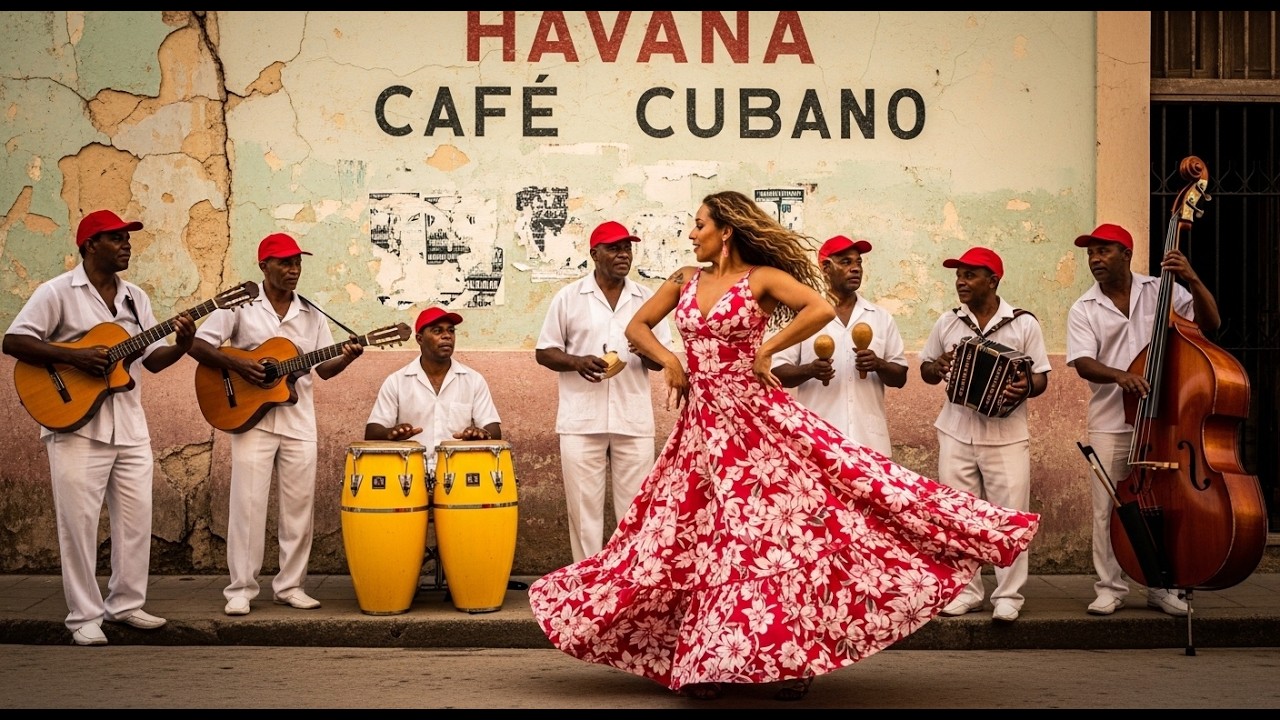 Café Cubano Music 🎷: Old Havana Charm & Vintage Café Jazz Flow