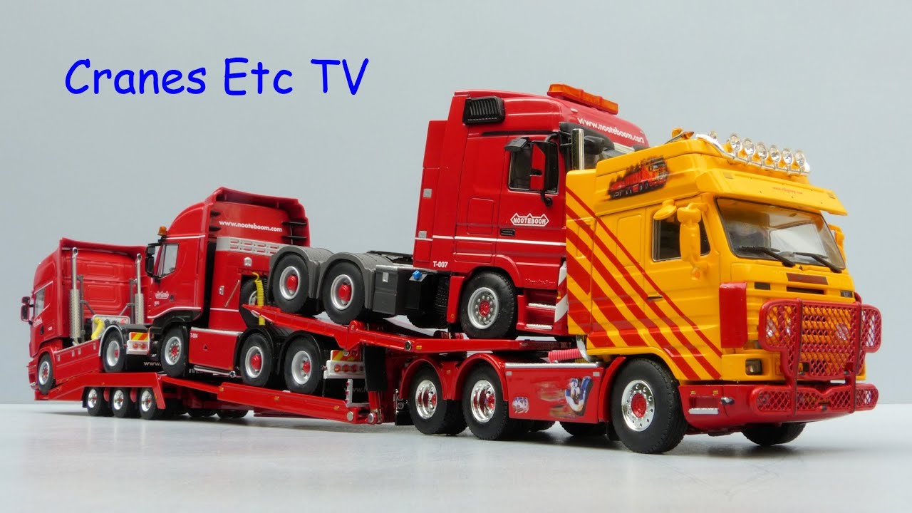 Грузовой автовоз Scania R143 'VSB' производства Cranes Etc TV