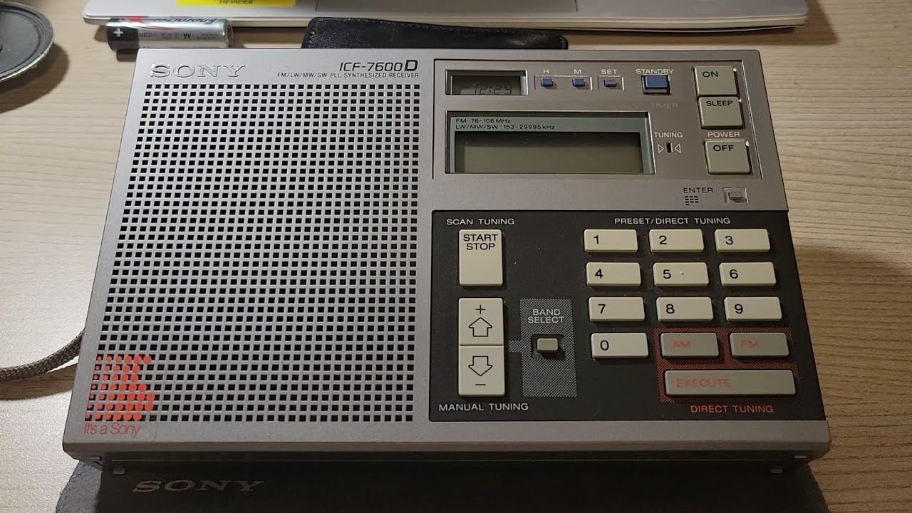 Sony ICF-7600D Review