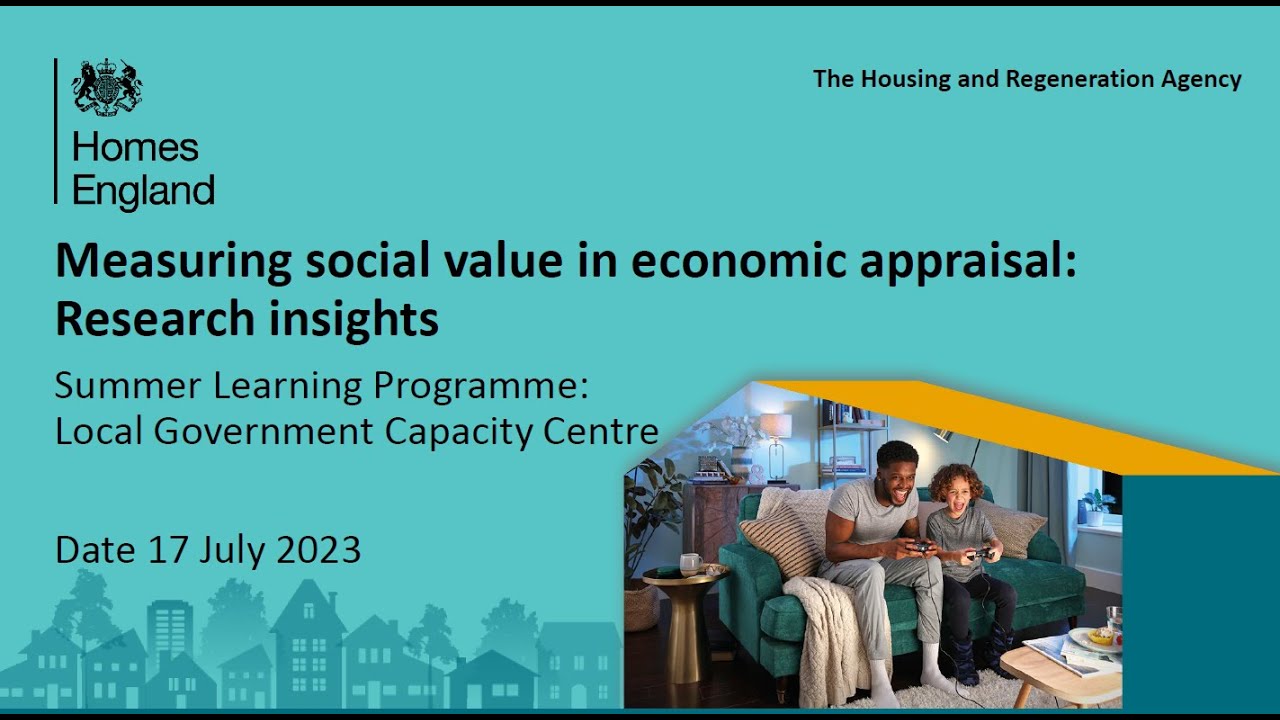 Measuring Social Value in Economic Appraisal  Research Insights