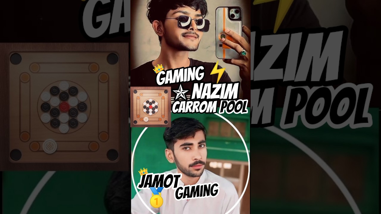 Carrom Pool King 👑 Gaming Nazim / And \ Jamot Gaming🥇