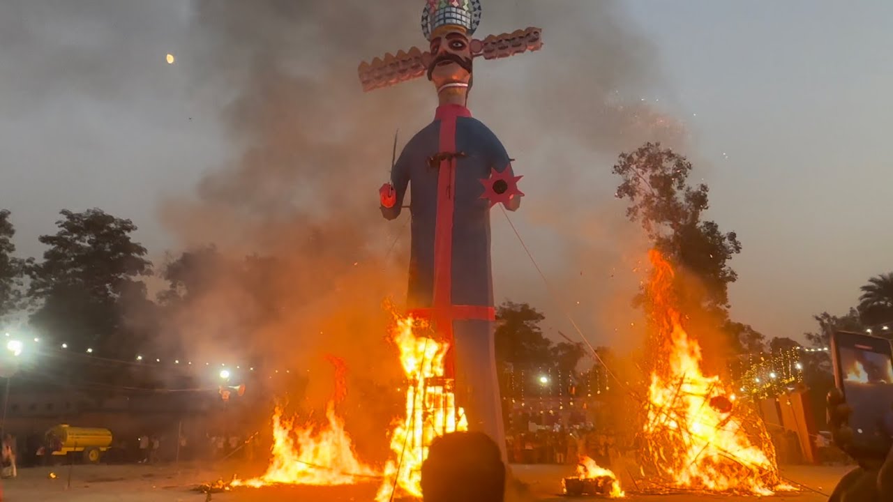 Raavan Dahan Ludhiana 2023 | Biggest ravan in Ludhiana | Daresi ground