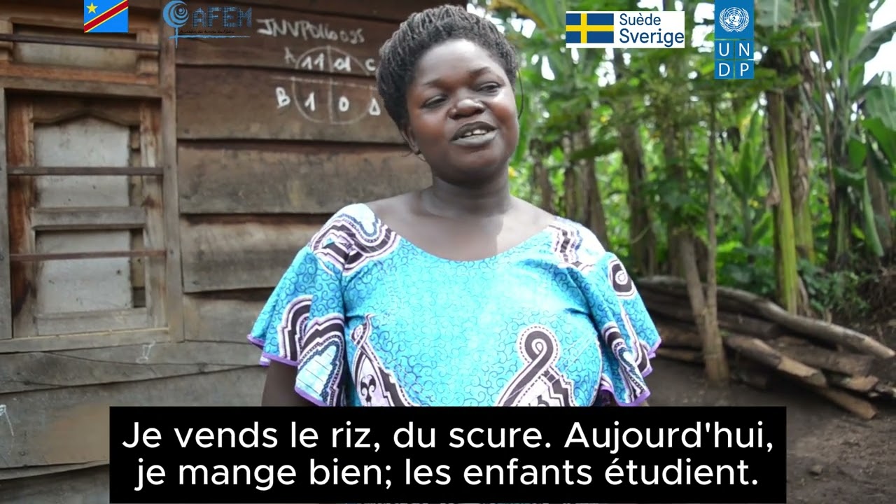 Julienne SAFI,une femme résiliente,qui a recommencé sa vie après avoir tout perdu pendant la guerre