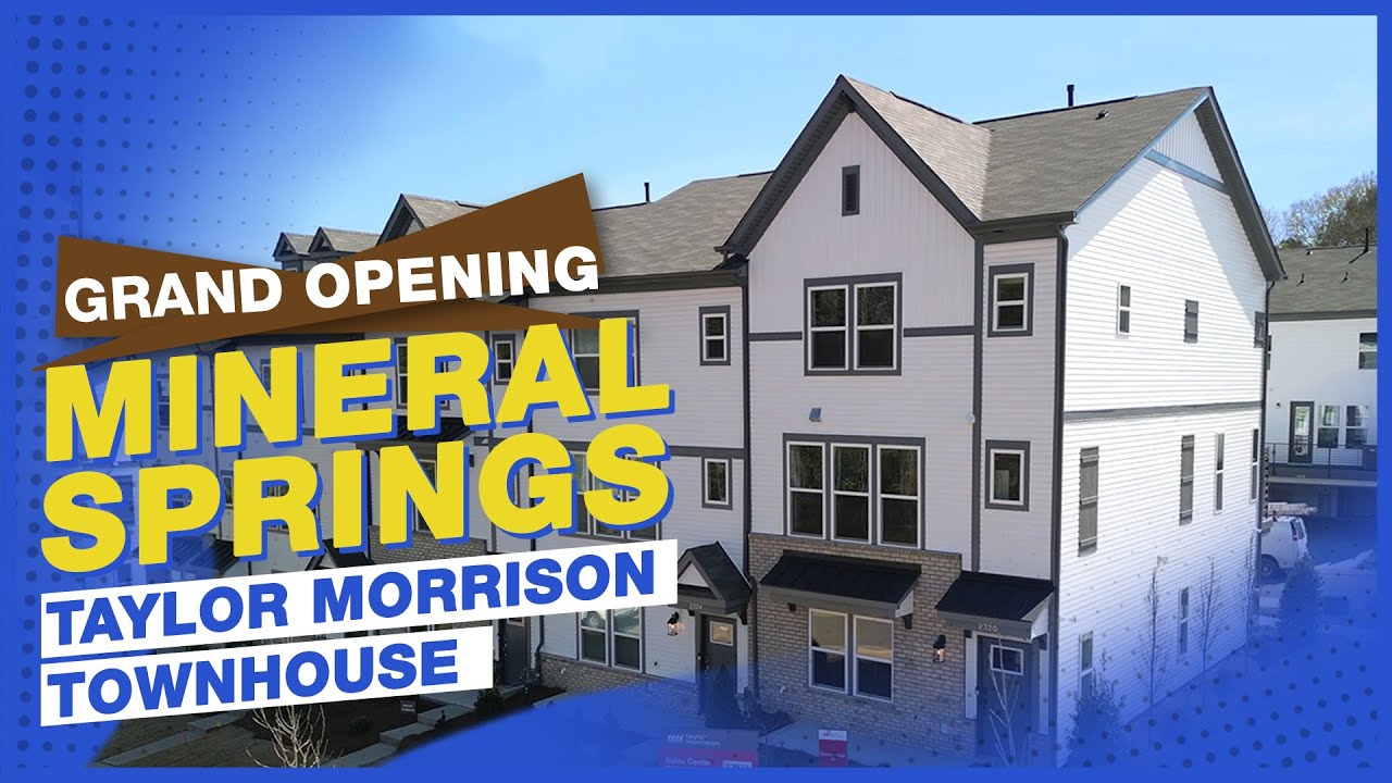 Mineral Springs | Taylor Morrison Town Homes in Charlotte