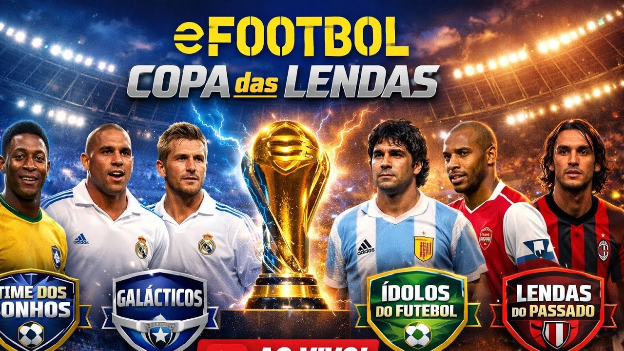 eFootball - 1º COPA - TIMES AUTÊNTICOS