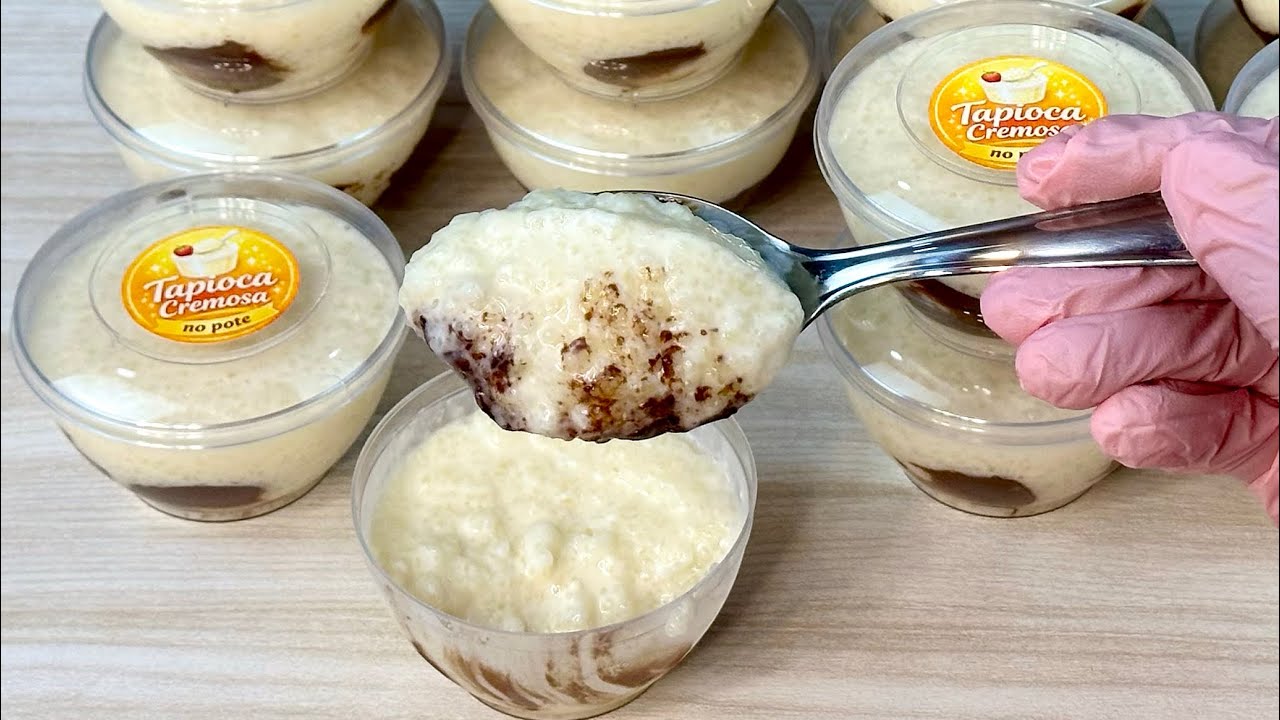 ESSA TAPIOCA DOCE ESTÁ VENDENDO MUITO (cremosa demais)