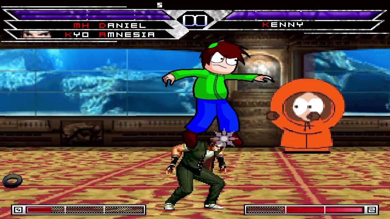 KOF MUGEN Tag MH DANIEL & KYO AMNESIA VS KENNY MCCORMICK