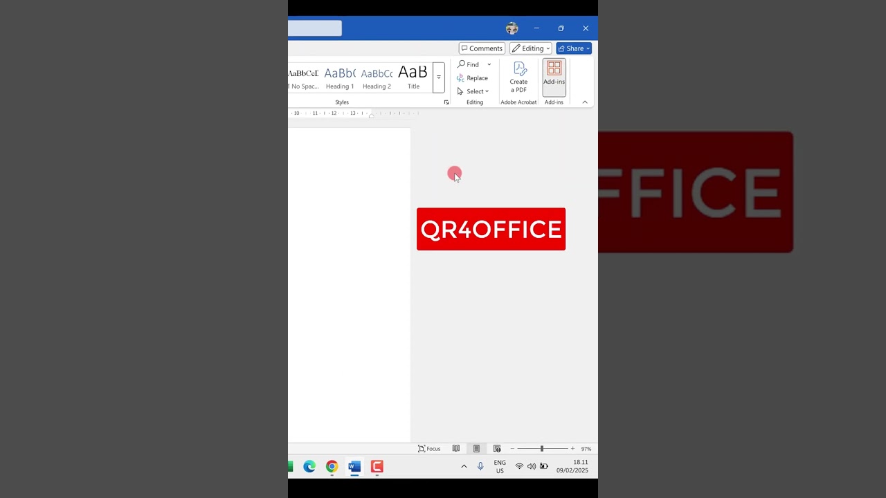 CARA BUAT QR CODE DI MICROSOFT WORD  