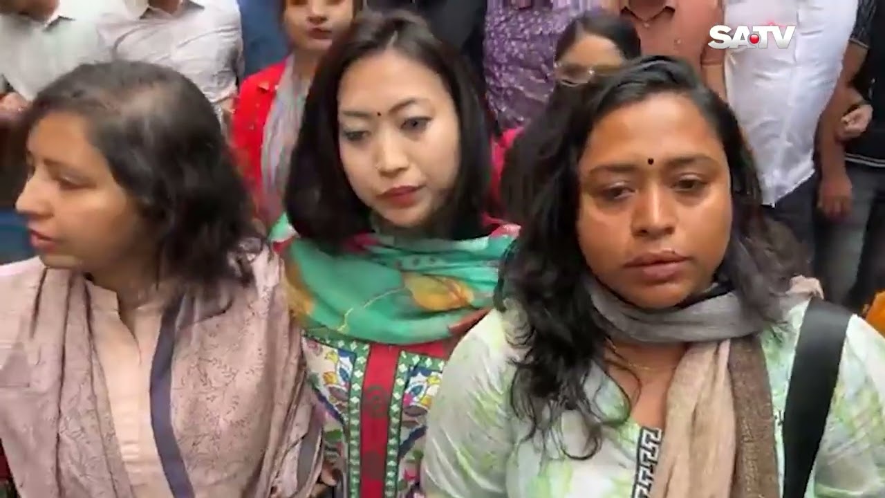 নারীদের অ-বমাননাকর মন্তব্যের প্র-তিবাদে ঢাবিতে ছাত্রদলের বি-ক্ষোভ মিছিল | SATV