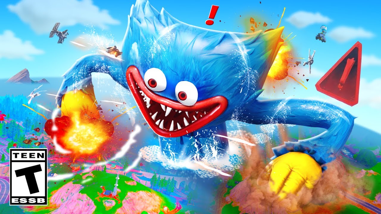Die HUGGY WUGGY BOSS CHALLENGE in Fortnite