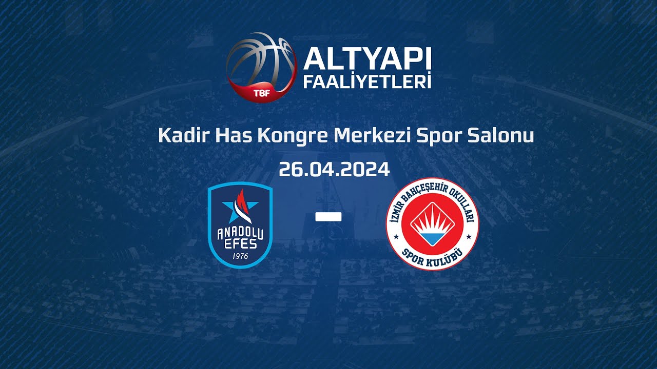 Anadolu Efes – İzmir Bahçeşehir Okulları U14 Erkekler Türkiye Şampiyonası Çeyrek Final