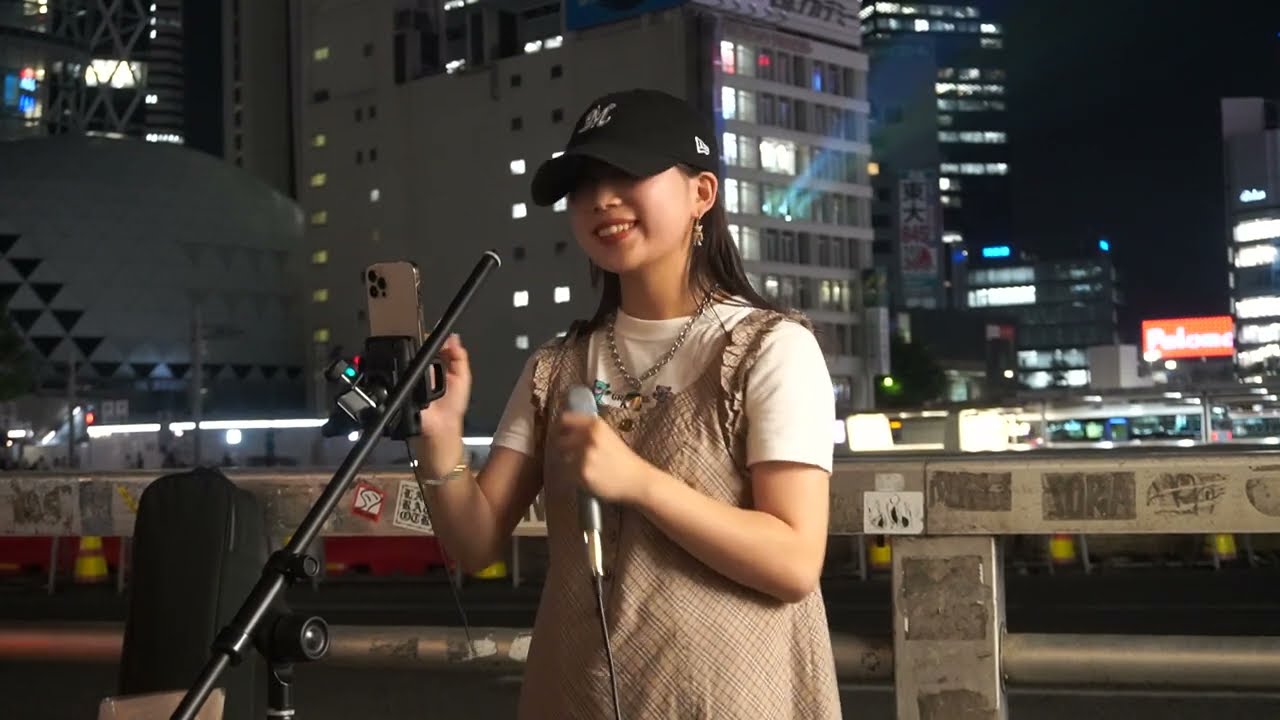 【 歌うま 】リクエストのカバーソング！「Y/C&K」「I LOVE YOU /クリス・ハート」cover 丸山純奈  新宿路上ライブ