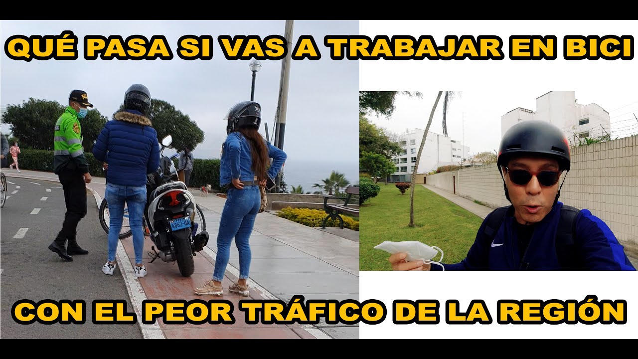 BICI para ir a trabajar NO COMETAN mi error