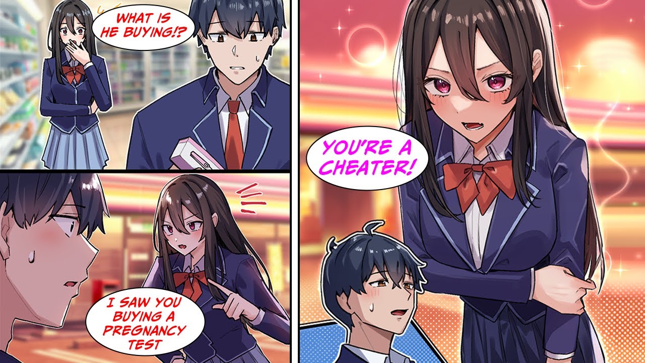 [Manga Dub] The class president sees me buying a pregnancy test and is disappointed... [RomCom]