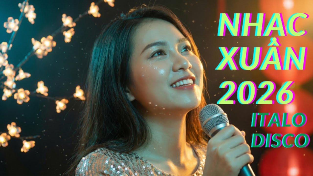 Nhạc Tết 2026 Cực Bắt Tai: “Xuân Gõ Cửa Từng Nhà” | Italo Disco 80s Remix Lời Việt (AI)